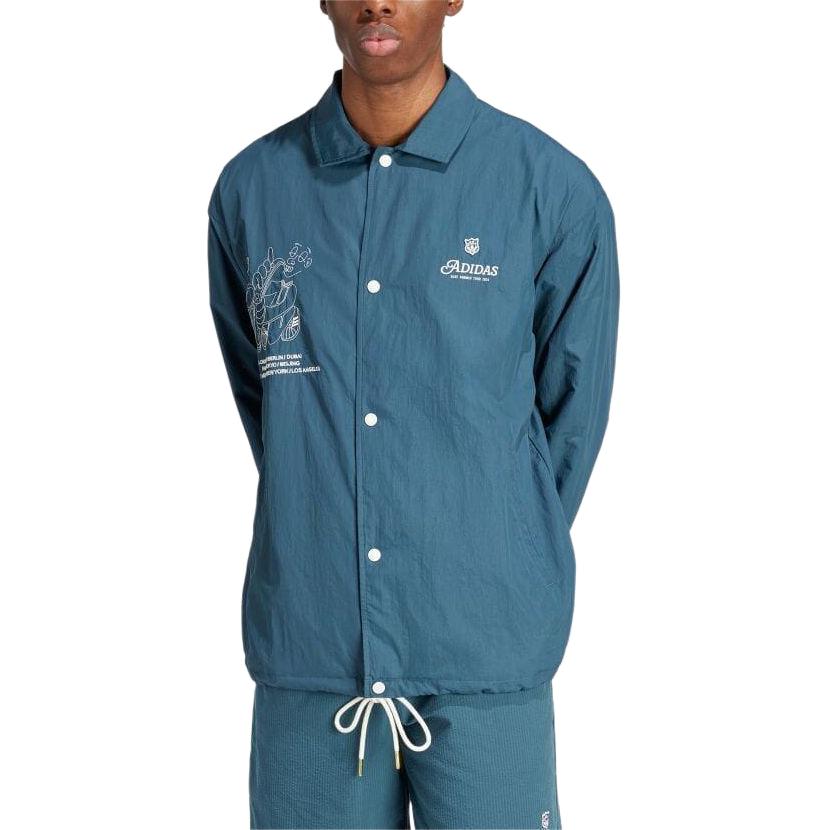 adidas Originals Freizeittrainerjacke Jacken & Mäntel Herren Blau IS2949