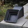 Yousheng Plant Saucer Square High Density Plastic Drip Tray Indoor Outdoor Garden Pots Overwatering Prevention Saucer