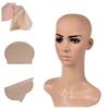 Realistická latexová pleš pro pohodlné lehké vybavení plešaté hlavy Cosplay Divadlo Halloween Make-up Rekvizity Odolné Prodyšné