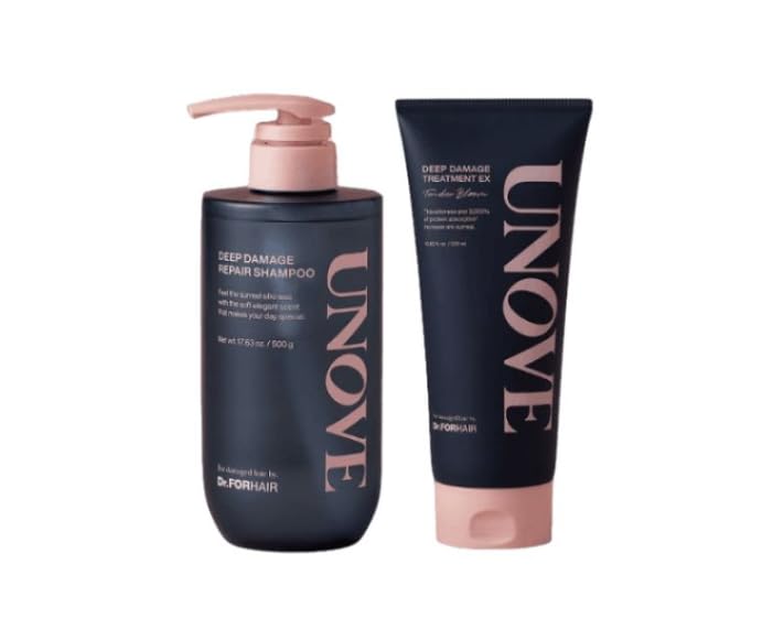 [UNOVE] ANOVE Deep Damage Repair Shampoo 500g + Deep Damage Treatment EX 320ml