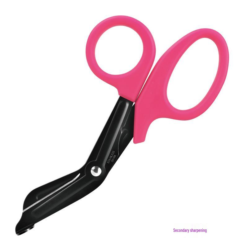 7.5-Inch Stainless Steel EMT Bandage and Gauze Scissors with Angled Tip
