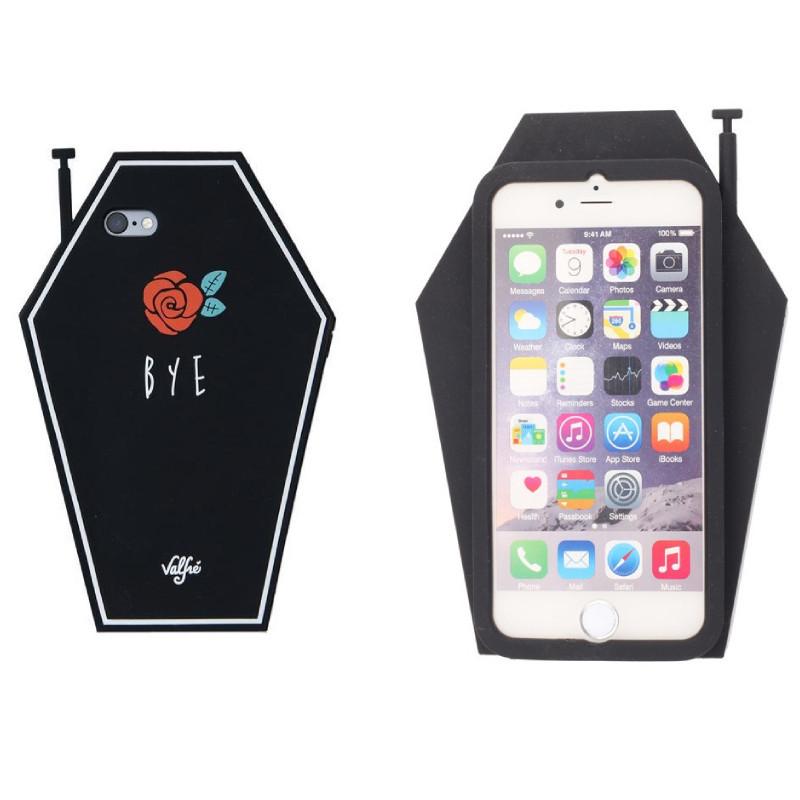 Kreative iPhone-Hülle Vollständig bedeckt TPU-Material Wellenmuster Heißes Netz-Element Geprägt Nicht patentierte Quelle