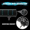 6.5" 72W Quad Row Light Bar LED Flood Work Light Flood Light for Truck Car ATV