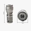 1Pcs Round Square Shank Electric Hammer Conversion Adapter Chuck Tools Part Power Tool Accessory Drill Wrench Adapter Converter