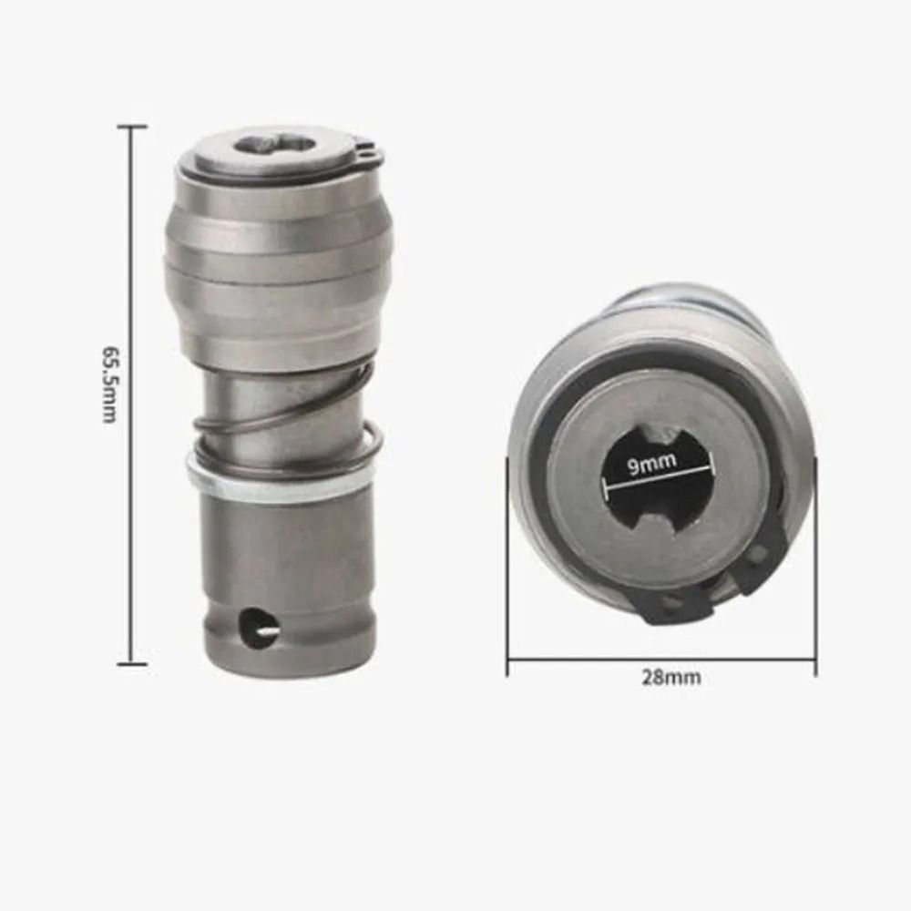 1Pcs Round Square Shank Electric Hammer Conversion Adapter Chuck Tools Part Power Tool Accessory Drill Wrench Adapter Converter