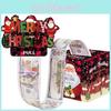 Santa Christmas Gift Container Cartoon Design Reinforced Cover Events Holiday
