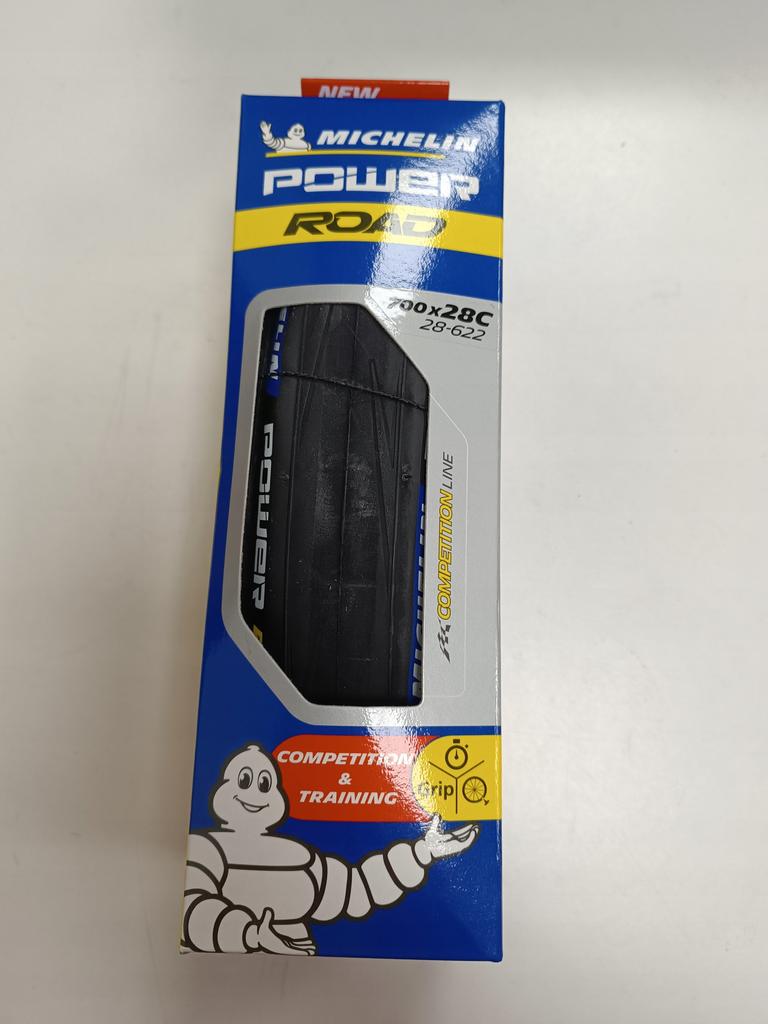 Plášť na kolo Michelin Power Road Black Ts Kevlar 700X28C Skládací
