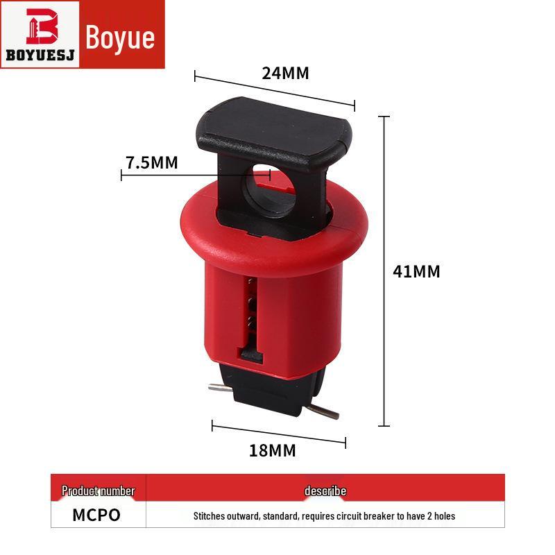 Small Miniature Circuit Breaker Lock - Electrical Safety Insulating Tool