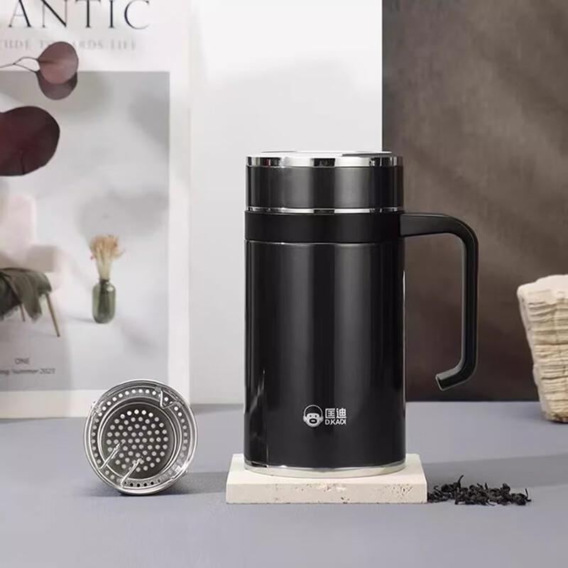 

Kuandi Vacuum Insulated Stainless Steel Mug with Handle and Filter