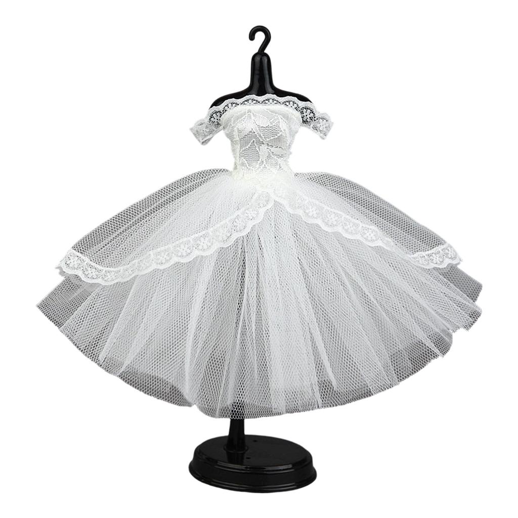 1/6 Scale Doll Wardrobe Formal Occasion Dress Fabric Doll Ball Gowns For Ball Joint Doll Display Outfit Doll Accessories