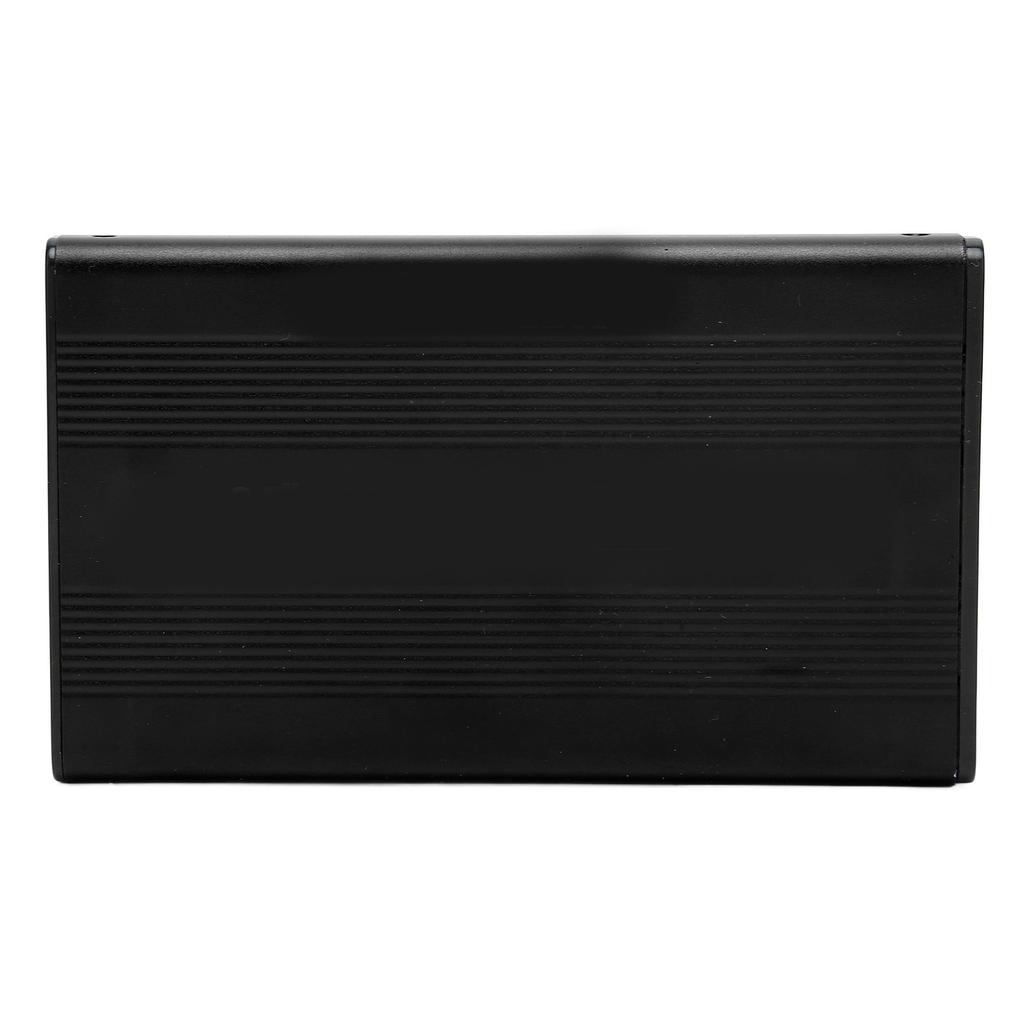 External Hard Drive Case USB 2.0 Interface to SATA 480Mbps Transfer Aluminum Alloy Material 2.5in External HDD Case