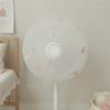Waterproof Round Electric Fan Cover Bear Embroidery Electric Fan Dust Bag  Office