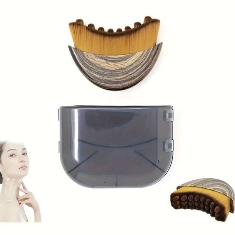 Lymphatic Contour Facial Massage Brush, Eye and Neck Care Brush