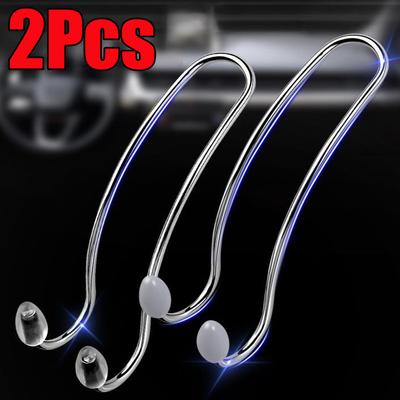 Car Seat Hook Hidden Back Seat Headrest Hanger for Handbag Shopping Bag Coat Storage Hanger Car Accessories Hook Auto Organizer