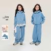Girls' 10A Antibacterial Hooded Jacket & Pants Set