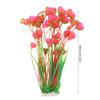 Plastic Vivid Artificial Water Plant Ornament for Aquarium Underwater Fish Tank Garden Pink