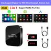 Car Video Box Carplay Ai Box Wireless CarPlay Android Auto Smart TV Box Car Intelligent System WIFI for Netflix YouTube Options