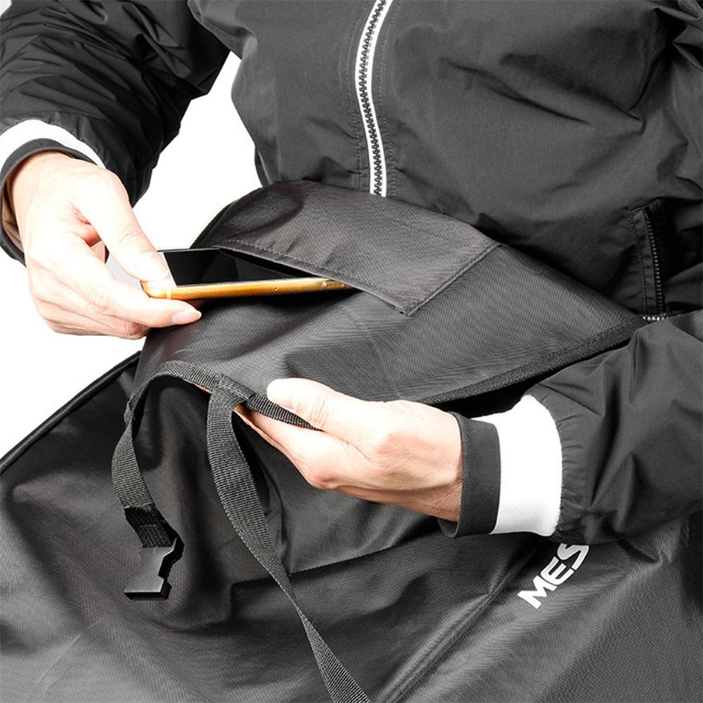 Czarna Osłona Nóg na Motocykl Koc na Kolana Zewnętrzna Wiatroszczelna Ciepła Fartuch na Motocykl Skuter Elektryczny