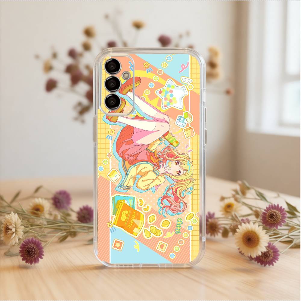Tenma Saki Phone Case Transparent Silicone Soft For SamsungA10,12,20,21S,30,31,40,50,51,52,70,71 Samsung a31