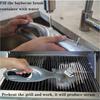BBQ Grill Cleaning Brush Tools Stainless Steel Barbecue Brushes Kitchen Non-stick Steam Cleaning  Stain Removal Brush Gadget