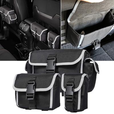 Auto-Aufbewahrungstasche für Jeep Wrangler JL Gladiator JT Rubicon 2018–2023, Rückenlehne, Heckklappe, Tür-Organizer, Verstauen und Aufräumen