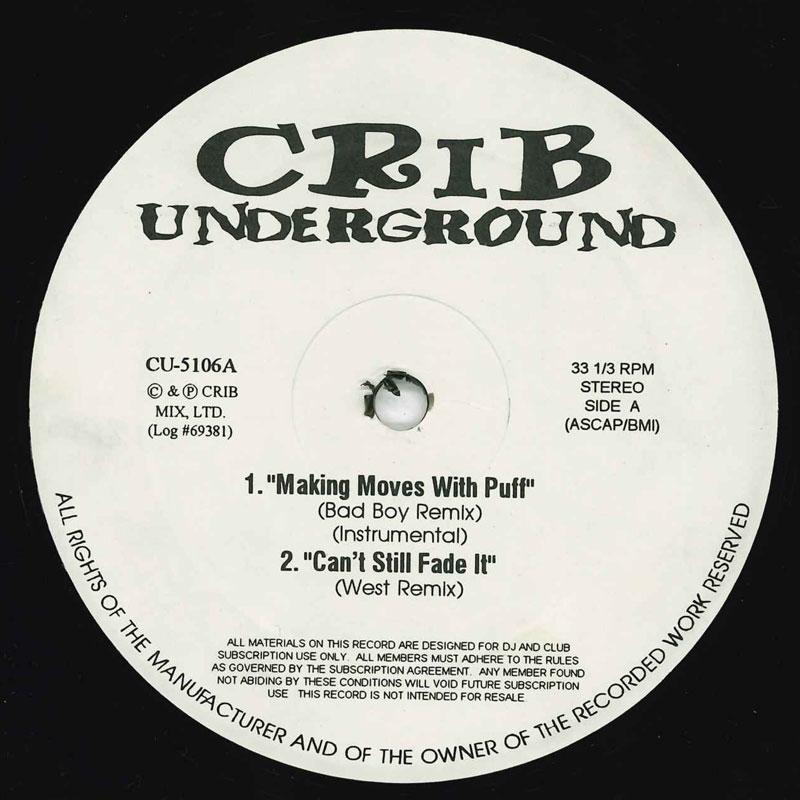 

12inch Record VARIOUS - Untitled CU5106 CRIB UNDERGROUN 1995 US Rap & Hip-Hop/R&B Used