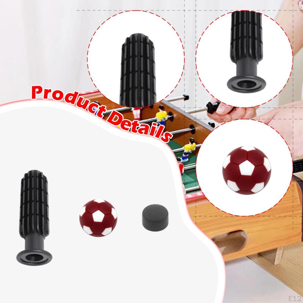 Náhradní rukojeti pro stolní fotbal se dvěma malými míči