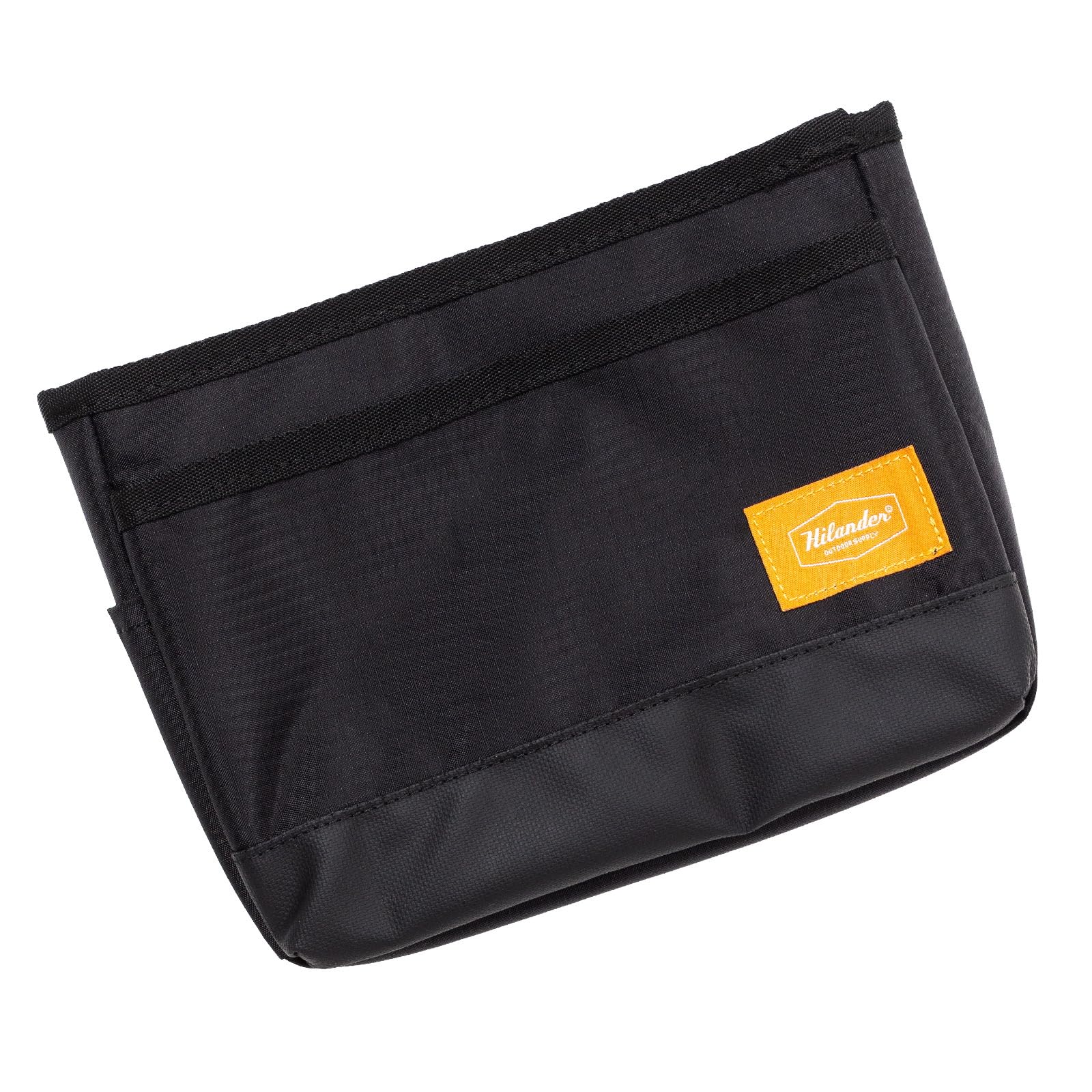 Hilander Climax Low Chair Side Bag, Black: Outdoor chair side bag with pockets, storage bag, and side pockets.