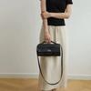 Single Shoulder Bag Genuine Leather Women's High-end Fashionable Clutch Simple Texture All-matching Commuting Underarm Cross-body