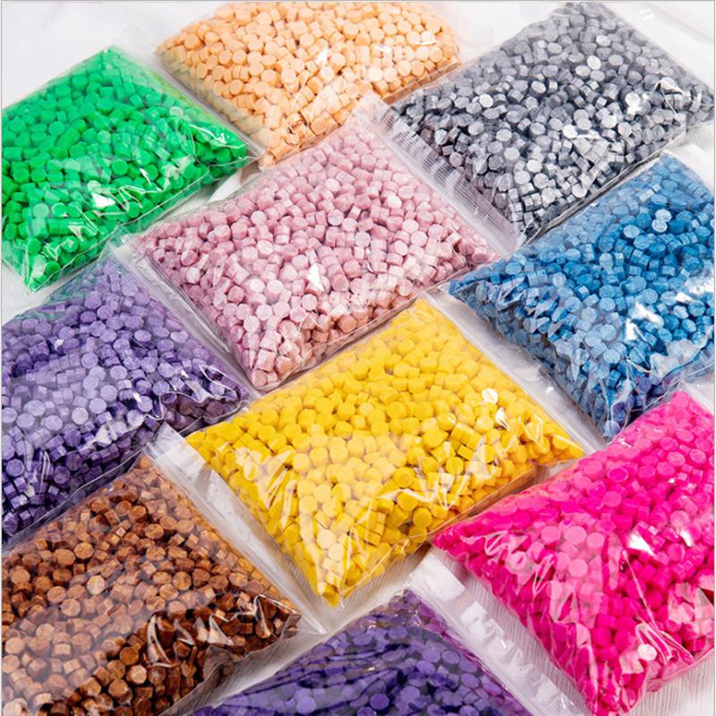 500g Vintage Sealing Wax Tablet Pill Beads Envelope Wax Seal Sticks for Envelope Wedding Wax Seal Ancient Sealing Waxs 1450pcs