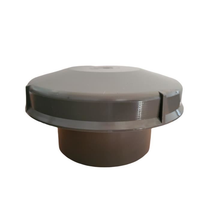 Chapeau De Ventilation Ø 100 Mm Gris Outile
