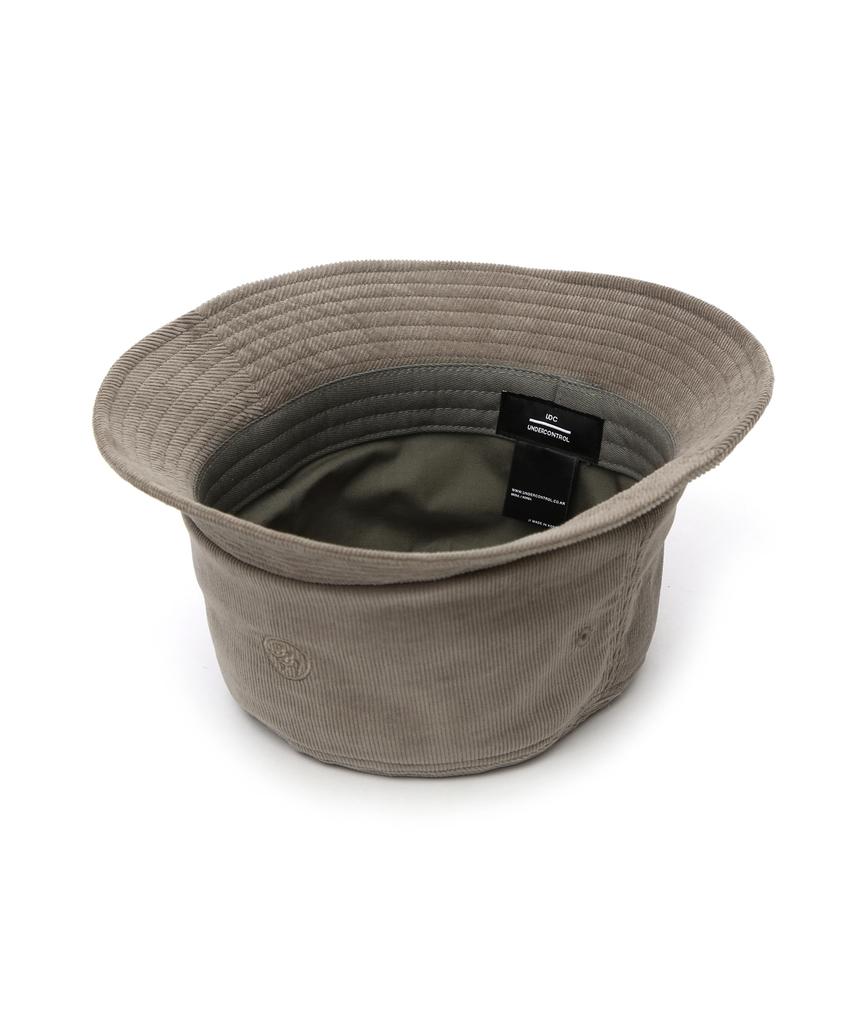 Eondeokeonteulol Corduroy Bucket Hat Square Bucket / Union Udc / Cd Charcoal