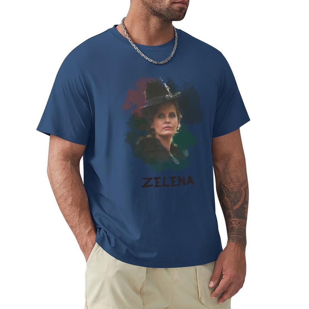 Zelena - Wicked Witch - Ouat T-Shirt Graphic T Shirts Anime T Shirts Graphic Tshirt Men