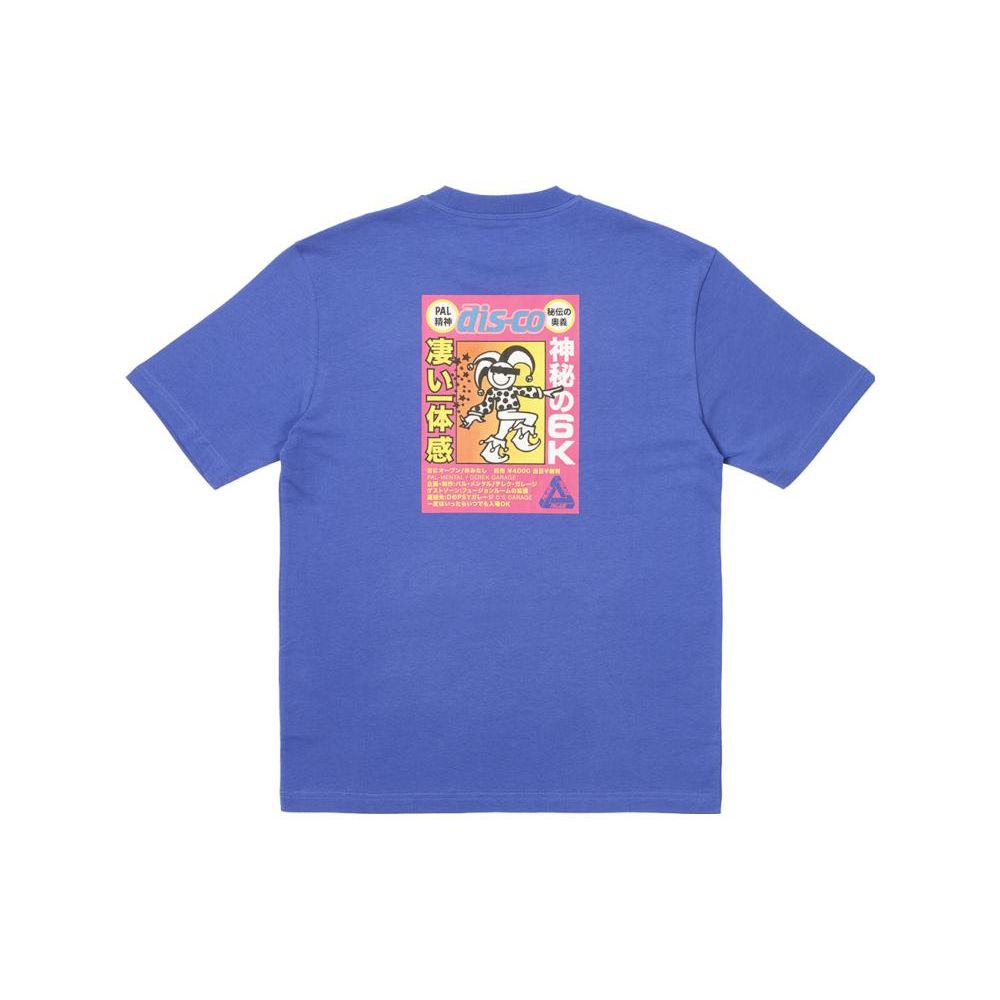 Palace Derek Garage T-Shirt Ultra Unisex Tops Blue P25TS192