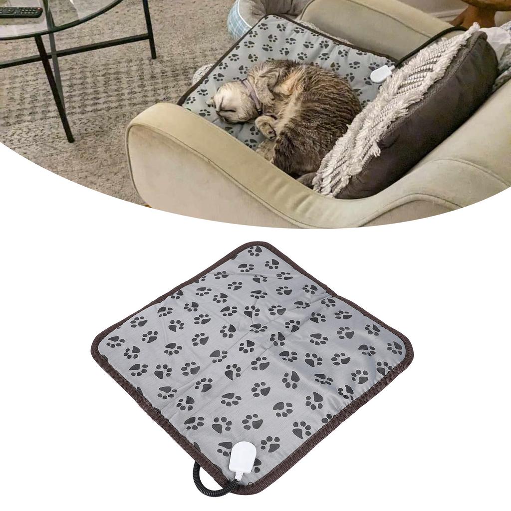 Podkładka grzewcza dla zwierząt domowych, odporna na gryzienie, elektryczna, podgrzewana, koc dla psa lub kota, regulowana temperatura, podgrzewacz dla zwierząt domowych, wojna