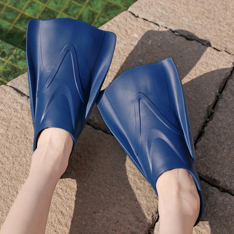 New Men's and Women's Freestyle Special Swim Fins Adult Professional Training Equipment Short Fins Breaststroke Duck Foot Board