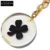Clover/CC Logos Chain Necklace Clear / goldUsed