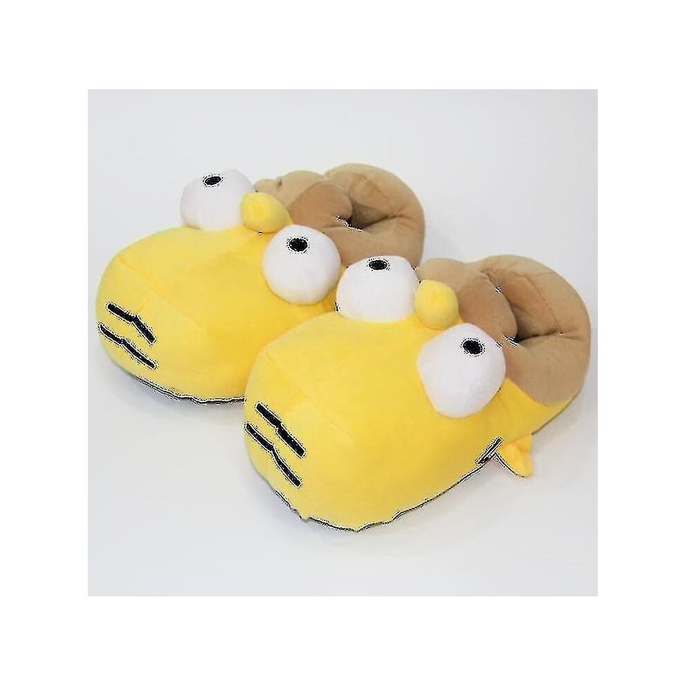 Simpsons Funny Plush Slippers Warm Winter Indoor