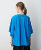 Le Souk Holiday Tuck Design Blue Women's Pullover, 291166,
