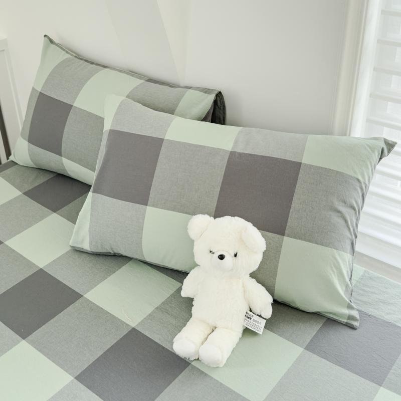 2pcs Pillowcase 100% Cotton Pillow Cover Stripe Style Pillowsham 48x74cm Pillow Case Home Bed Soft Pillowslip Fundas De Almohada