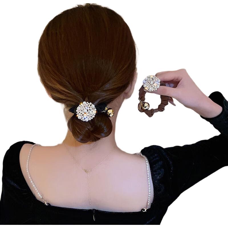 Elegant Women s Decorative Hair Tie 2-Piece Set
