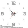 High Quality Modern Design Large Wall Clock 3D DIY Acrylic Night light Arrows Decal Frameless Wall Decoration Home Silent Clock