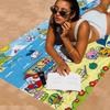 Classic T-Tamagotchi Cut Friend Game Microfiber Printed Beach Towel Mountain Climbing Yoga Beach Running Absorbent Soft Towel