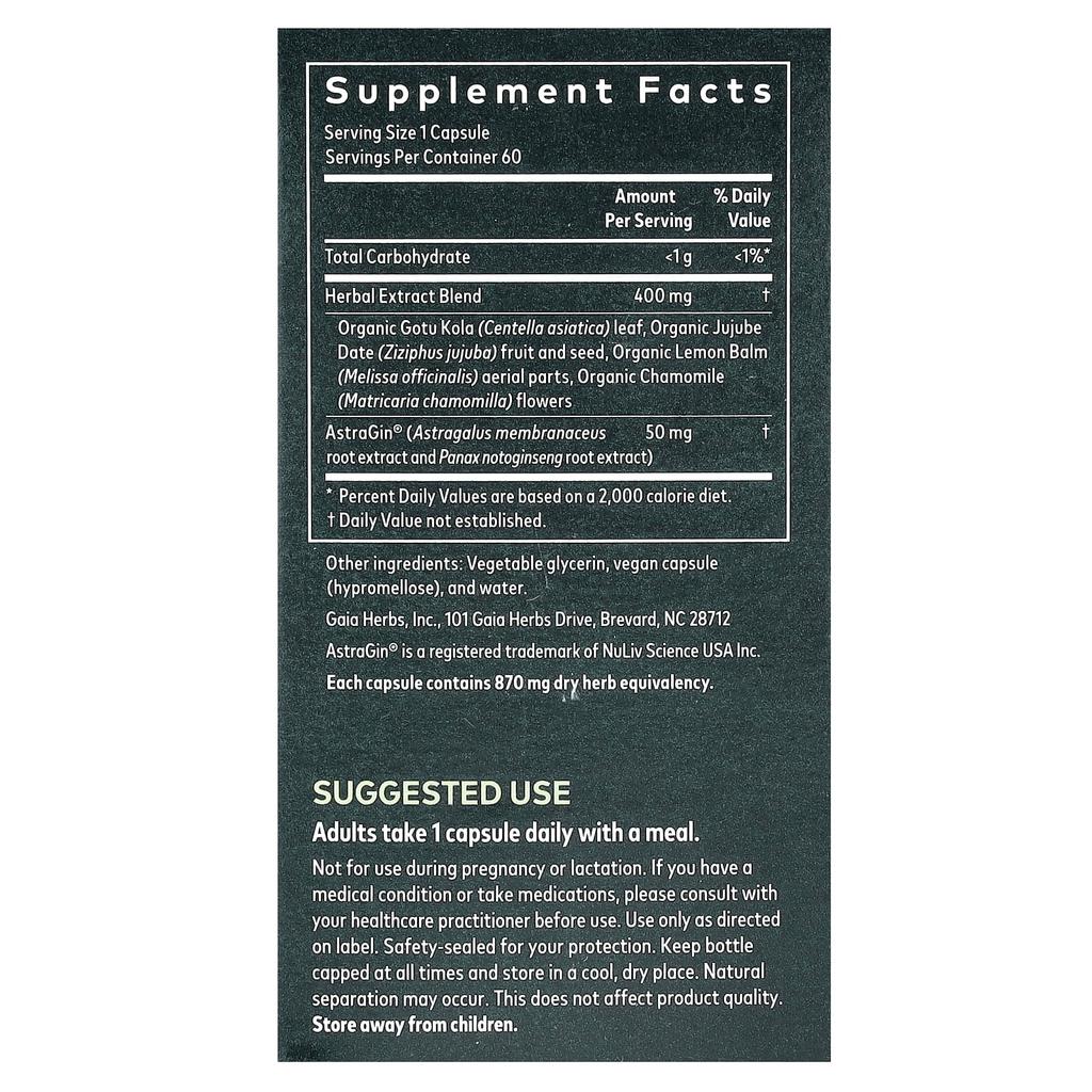 Gut Revital, Wegańskie Płynne Fito-Kapsułki 60 Tabletek