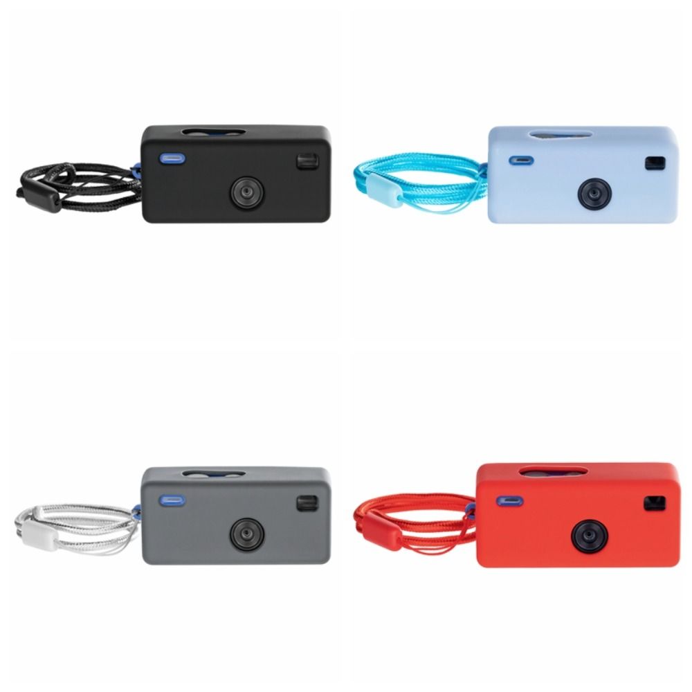 Silicone For Kodak Charmera Case with Lanyard Soft Keychain Camera Protection Cover Anti-Scratch Shockproof Camera Accessories
