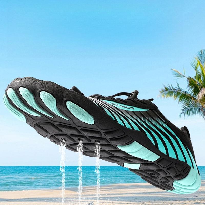 Barefoot Aqua Shoes Men Women Lightweight Beach Water Shoes Wading Sneakers for Swimming Diving River Trekking