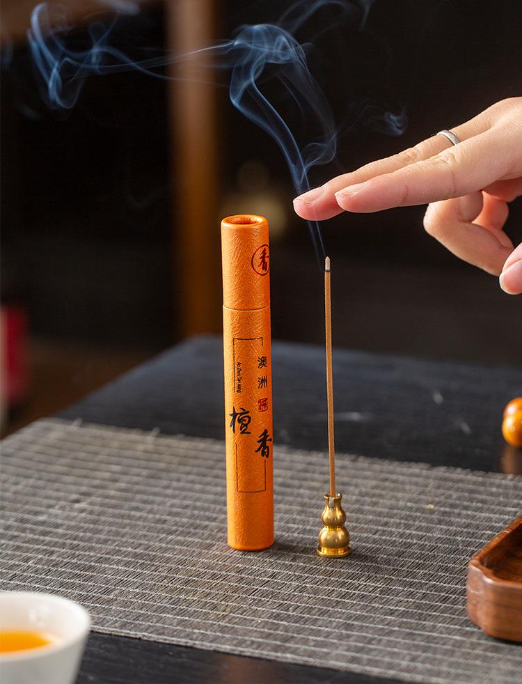 Sandalwood & Agarwood Gift Box Incense Sticks for Home & Indoor Use - Natural Buddhist Incense