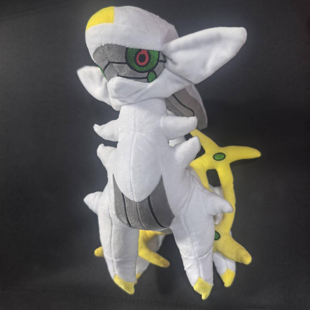 New 26cm Plush Cute Soft Arceus Pokemon Puppet Toy Stuffed Animal Collectible for Kids Gift