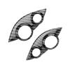 Carbon Fiber Style Steering Wheel Button Cover Trims Replacement for Smart Fortwo Forfour 453 2015 2021