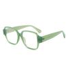 Vintage Übergröße Unisex Lesebrille TR90 Großes Gestell Weitsichtigkeits-Brillen Quadratisch Transparent Computer Optische Brillen